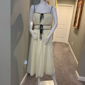 Elegant and cool summer dress